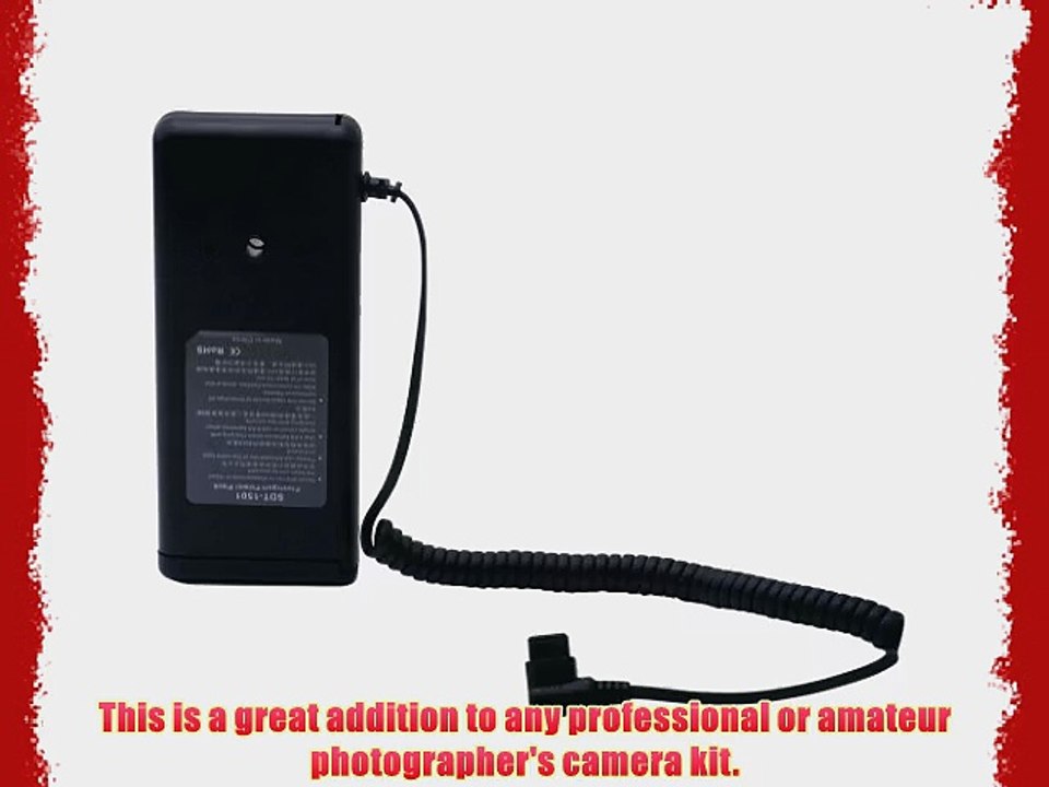 Neewer? External Flashgun Battery Pack for Canon 580EX 580EX II 550EX MR-14EX MT-24EX Speedlite