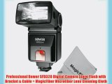 Professional Bower SFD328 Digital Camera Slave Flash with Bracket