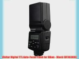 Vivitar Digital TTL Auto-Focus Flash for Nikon - Black (DF383NIK)