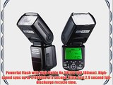 Neewer E-TLL Master/Slave Camera Flash for CANON ~Master Wireless Control~ *High Speed Sync*