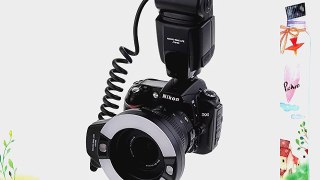 Neewer? JY-670N i-TTL Macro Close-Up Ring Light Flash for Nikon D5100 D3200 D700 D300 D200