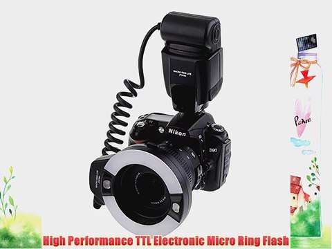 Neewer? JY-670N i-TTL Macro Close-Up Ring Light Flash for Nikon D5100 D3200 D700 D300 D200