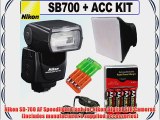 Nikon SB-700 AF Speedlight Flash   Accessory Kit