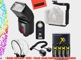 SB800 Pro Series Digital DSLR Dedicated Flash PRO Kit For Nikon DF D90 D3000 D3100 D3200 D3300