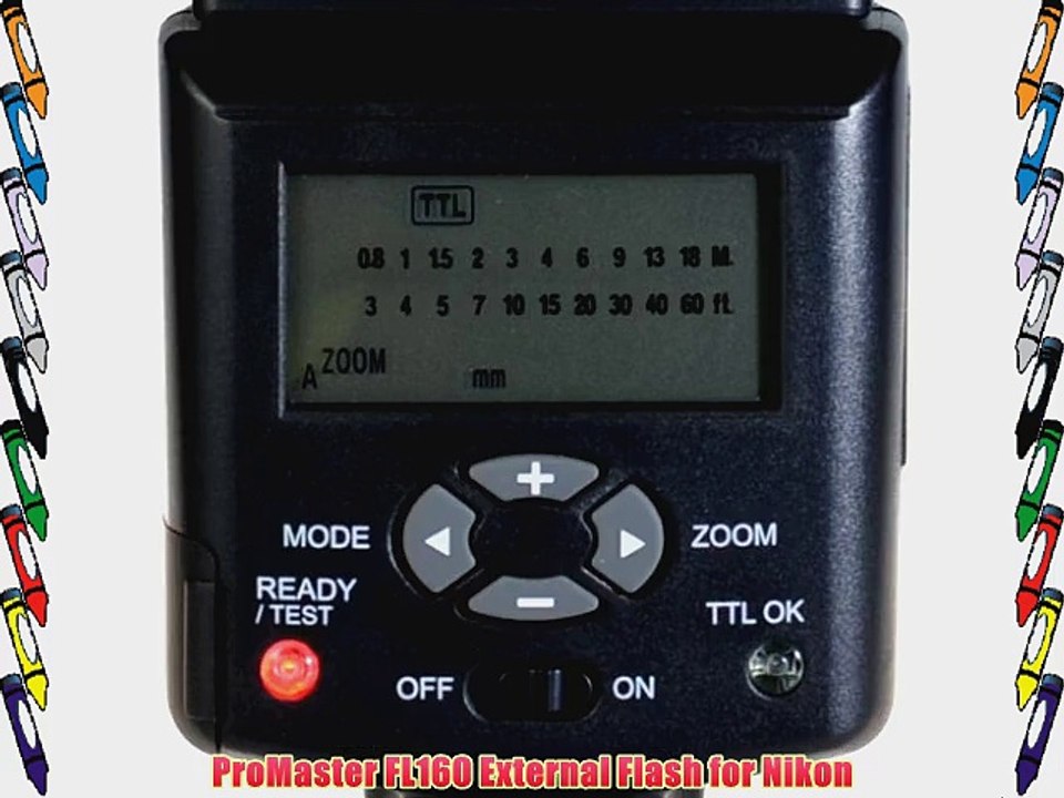 ProMaster FL160 External Flash for Nikon