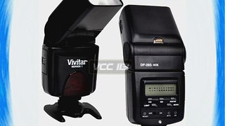 Vivitar Bounce Zoom Swivel with LCD DSLR Flash for Nikon (VIV-DF-293-NIK)
