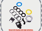 BestDealUSA RF-550D Marco LED Ring Flash LCD Display For Nikon Canon DSLR Camera New