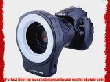 Bestlight? 60PCS LED 3.6W Energy-Saving LED Macro Ring Light Flash Light with 5600K Color Temperature