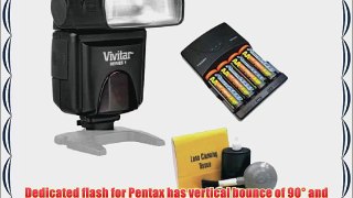 Pentax Flash (P-TTL) Bounce Zoom Swivel Head. (Alternative To Pentax AF-360FGZ)   High Powered