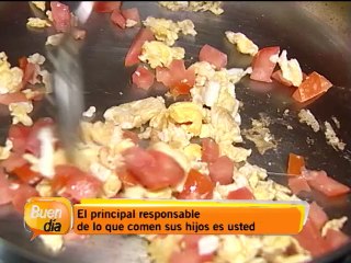 Creatividad es fundamental para la buena alimentación de los niños