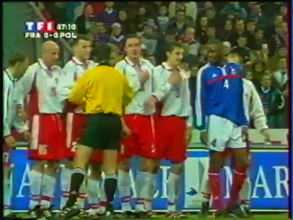 Zinédine Zidane 13ème but | France vs Pologne (1-0) | 2000