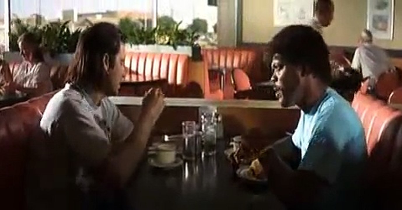 Pulp fiction Restaurant Scene