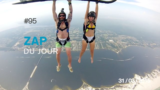 ZAP DU JOUR #95 : Que fait cette dame ? / Stormlapse / But de folie en Allemagne / Sauvetage incroyable en Hockey /