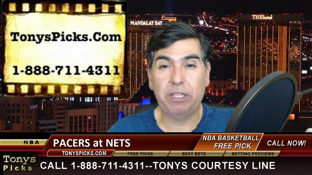 Brooklyn Nets vs. Indiana Pacers Free Pick Prediction NBA Pro Basketball Odds Preview 3-31-2015