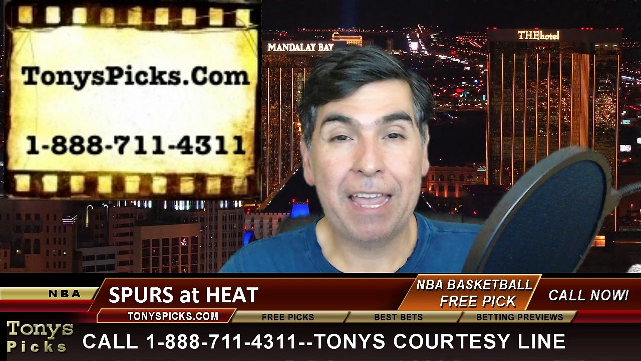 Miami Heat vs. San Antonio Spurs Free Pick Prediction NBA Pro Basketball Odds Preview 3-31-2015