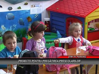 Proiecte pentru pregatirea prescolarilor