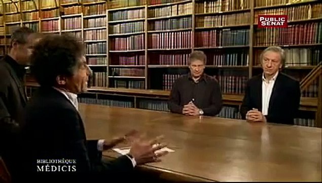 Bibliothèque Médicis: Jean-Michel Asselin,Etienne Klein,Guillaume Le Blanc et Jean-Christophe Rufin