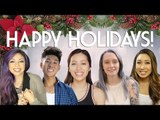 Happy Holidays from Michelle Phan, Blogilates Charismastartv, JkissaMakeup + JeffreyFever!