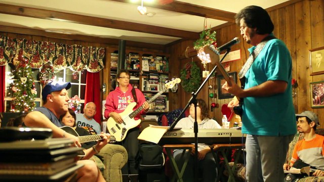 Robert Keefer & company perform 'Rudolph The Red Nosed Reindeer' Feb 2015