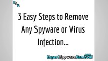 Spyware and Virus Removal in 3 Easy Steps