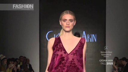 ÇIĞDEM AKIN Full Show Istanbul Fashion Week Fall 2015 by Fashion Channel