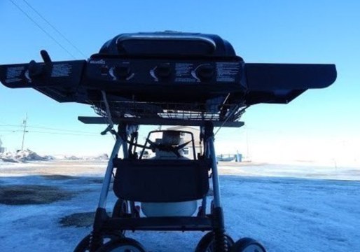 BBQ Modifications Allow All-Terrain Cooking