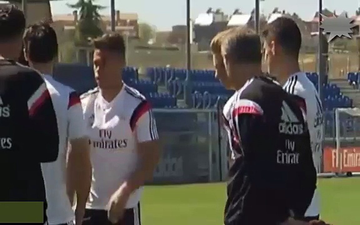James Rodriguez vs Nacho Fantastico duelo de Chilenas Real Madrid
