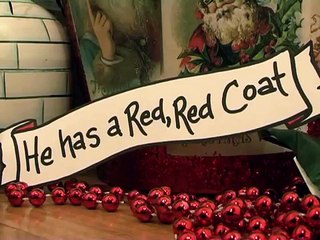 Santa He Has a Red Red Coat Kids Christmas Song Sung by Children