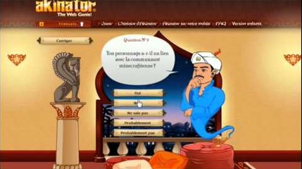 Kirby-54 sur Akinator ?