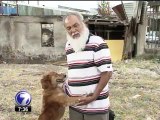 Historia del adulto mayor que rescató tres perros de un incendio tocó muchos corazones