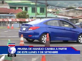 Empezaron a regir modificaciones en prueba de manejo vehicular
