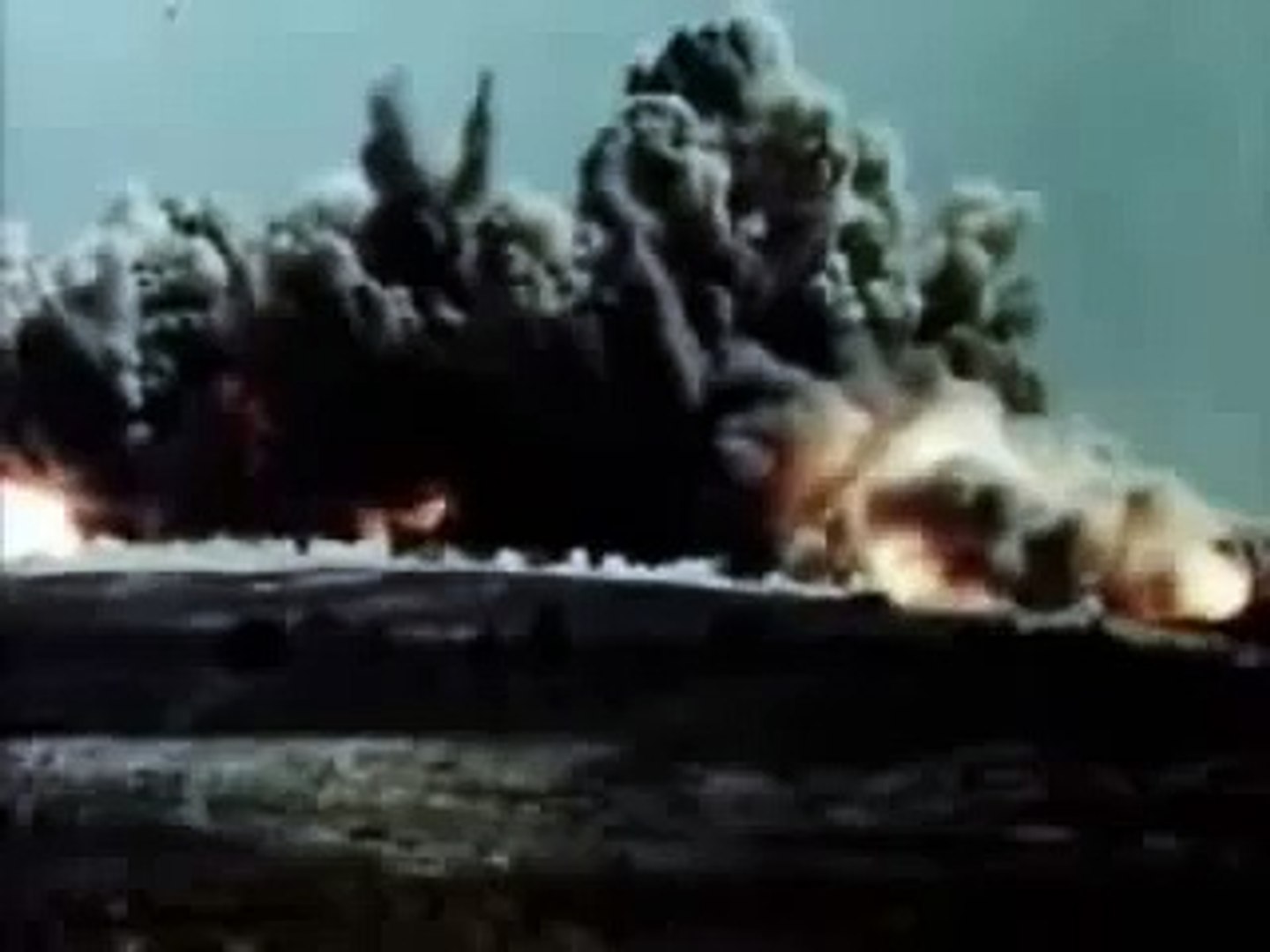 B-1 B-2 & B-52 Doing Heavy Carpet Bombing
