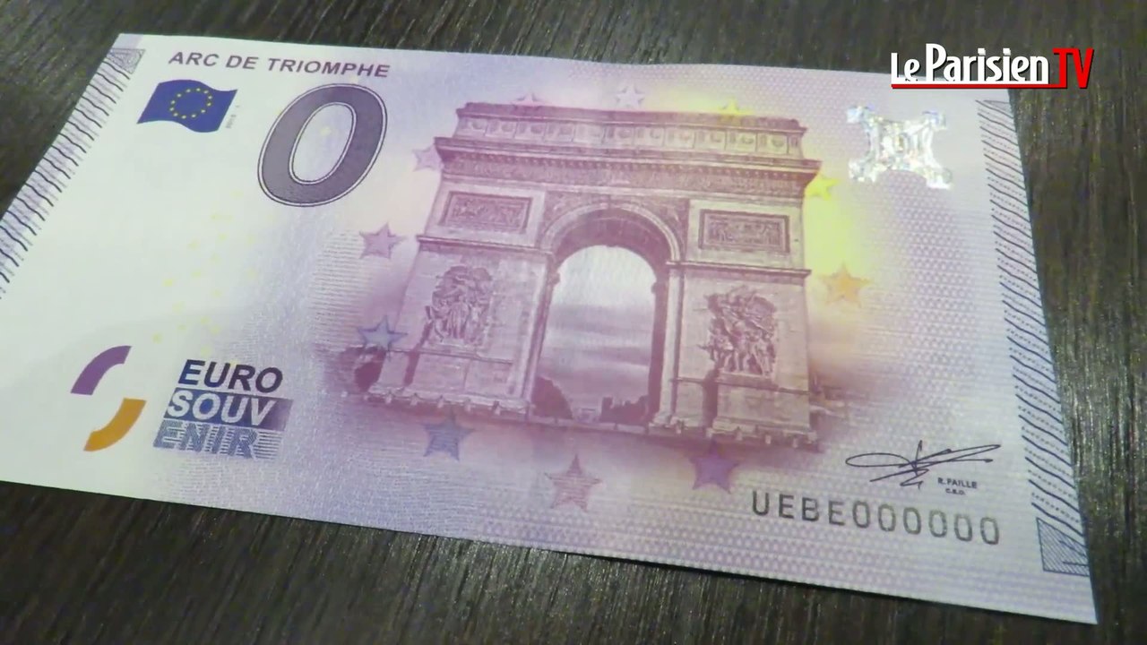 Le nouveau billet souvenir à zéro euro à l'effigie du château d'Auvers