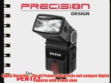 Precision Design DSLR300 Universal High Power Auto Flash with Zoom/Bounce/Swivel Head for Pentax