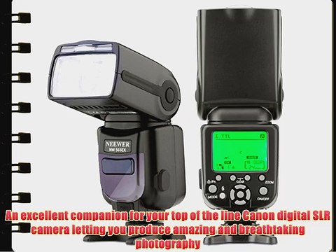 Neewer? NW-565 EXC E-TTL Slave Speedlite Flashlight with Flash Diffuser for Canon 5D II 7D