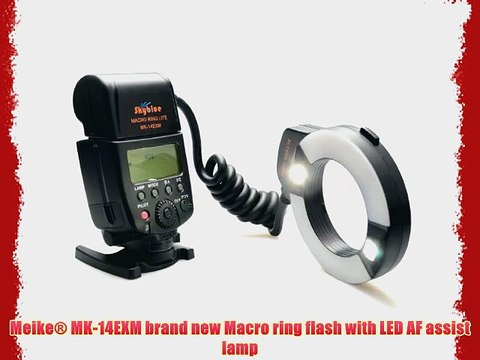 Meike? MK-14EXM brand new Macro ring flash with LED AF assist lamp