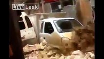 LiveLeak - Kurdish man helps save kid from raging flood waters