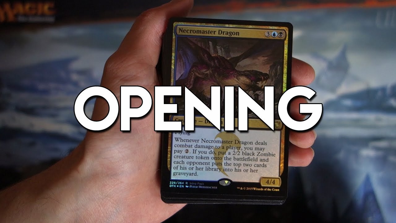 Cruel Plots :: MTG Silumgar Dragons of Tarkir Intro Pack Opening!