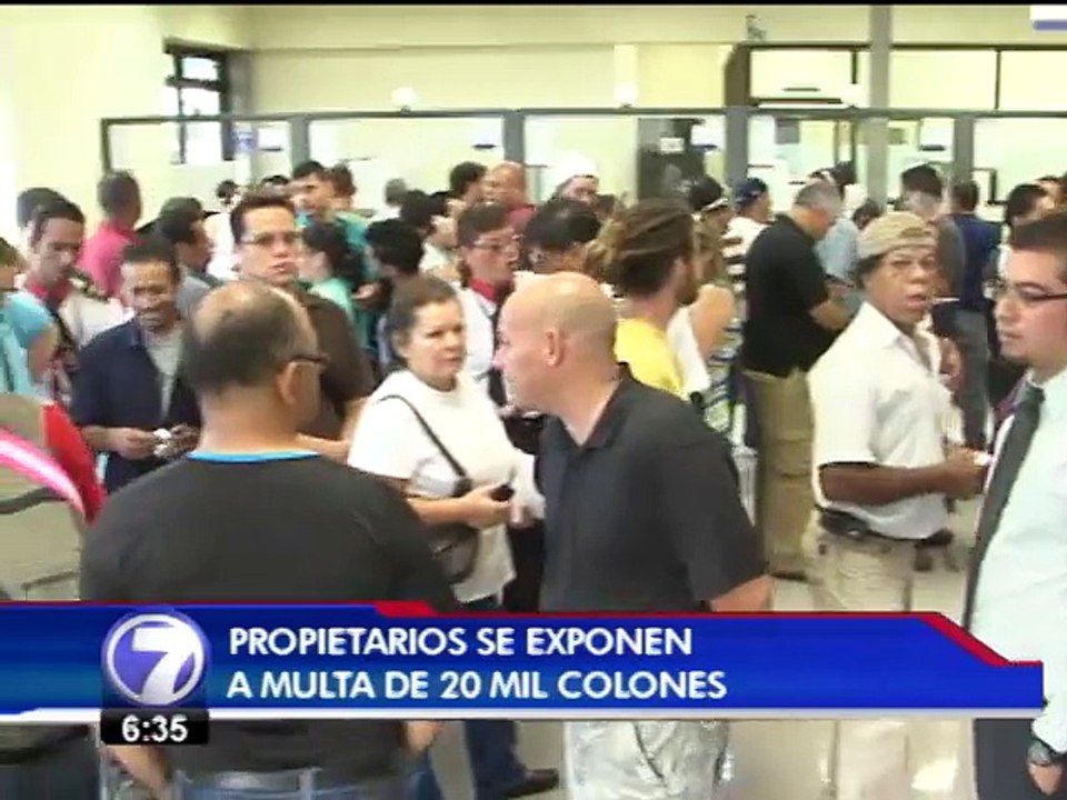 El 31 de agosto vence el plazo para el cambio de placas terminadas en cuatro