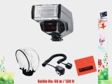 Digital Dedicated TTL 130C Flash Kit for Canon Digital EOS Rebel SL1 T1i T2i T3 T3i T4i T5