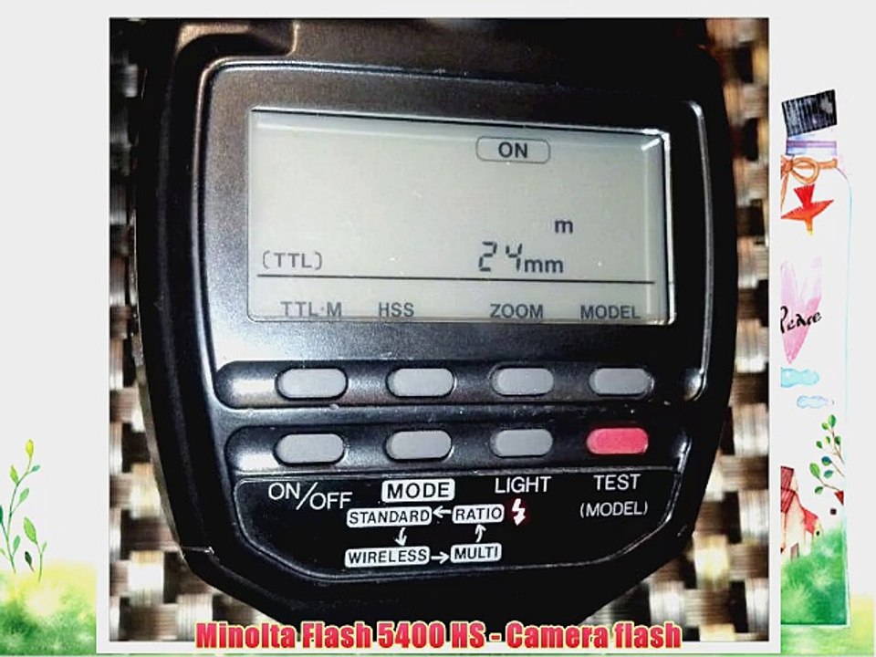 Minolta Flash 5400 HS - Camera flash