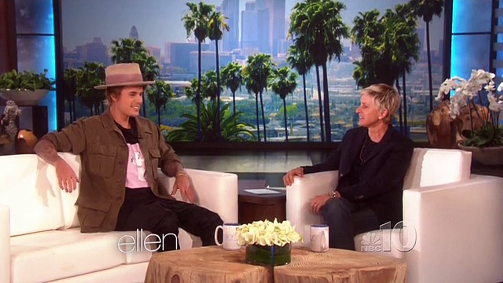 2015 03 18 The Ellen Degeneres Show with Madonna and Justin Bieber - video  Dailymotion