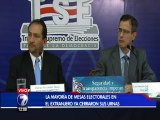 TSE dará a conocer primeros resultados alrededor de las 8 p.m.