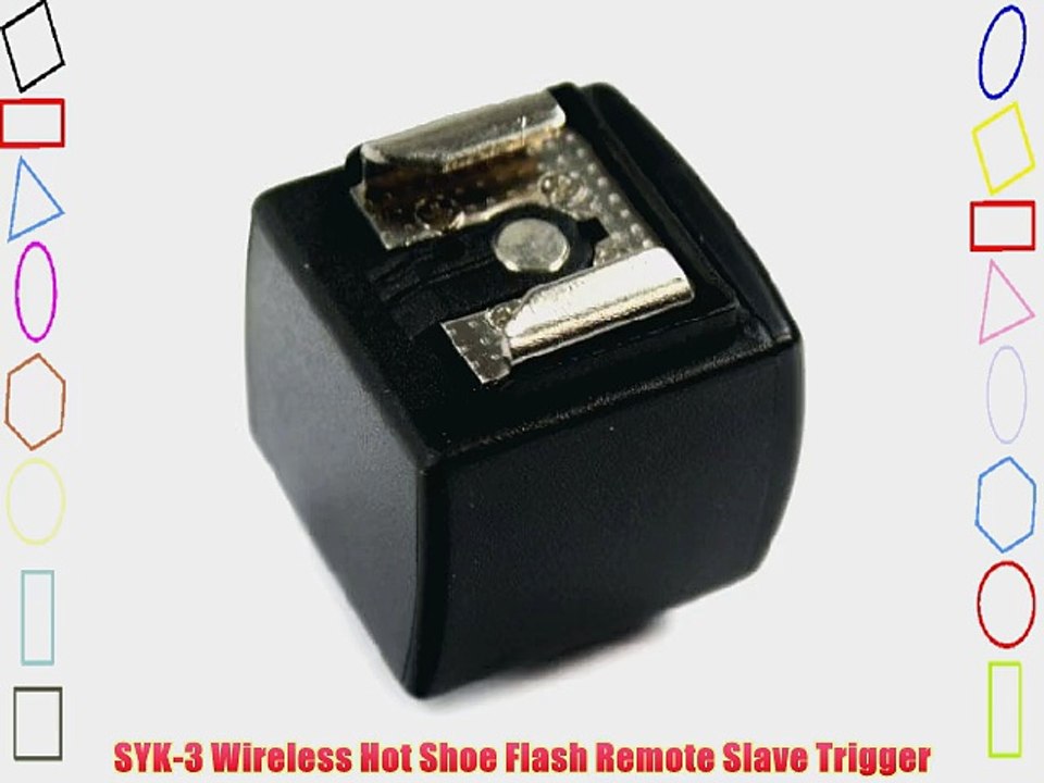 SYK-3 Wireless Hot Shoe Flash Remote Slave Trigger