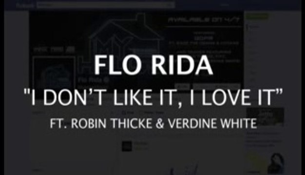FLORIDA ft ROBIN THICKE & VERDINE WHITE I Don’t Like It, I Love It (New Song 2015).