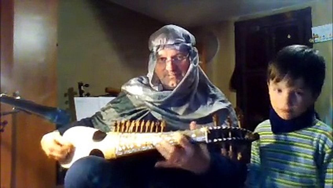 Ek tha tiger on rubab played by arab man