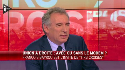 François Bayrou, l'Invité politique de Laurence Ferrari sur iTélé - 310315