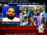 Aaj Shahzeb Khanzada Kay Sath - 31st March 2015 MQM vs PTI