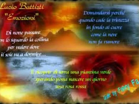 Lucio Battisti Emozioni