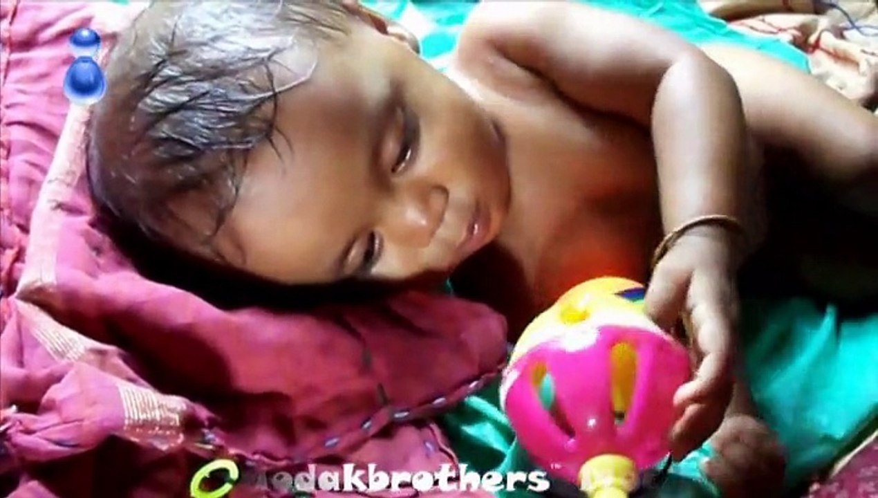 Baby Playing After Having Born
